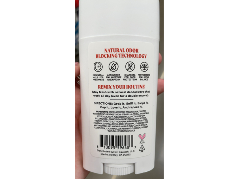 Juke Box Natural Deodorant, Mango No 5, 2.65 oz/75 g