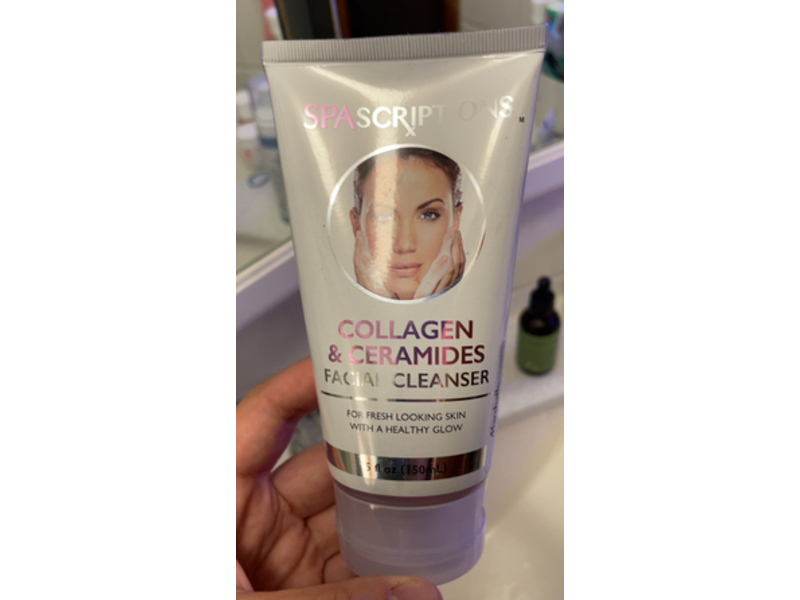 Spascriptions Collagen & Ceramides Facial Cleanser, 5 fl oz/150 mL
