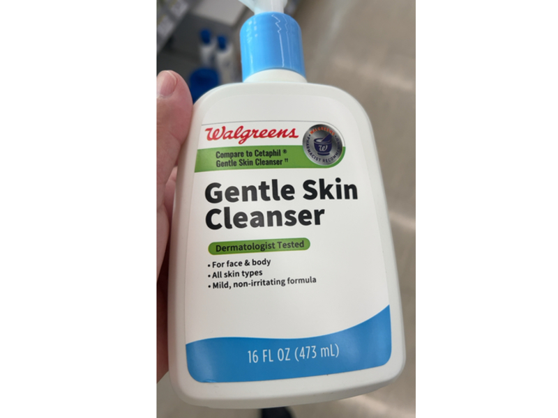 Walgreens Gentle Skin Cleanser,16 fl oz/473 mL