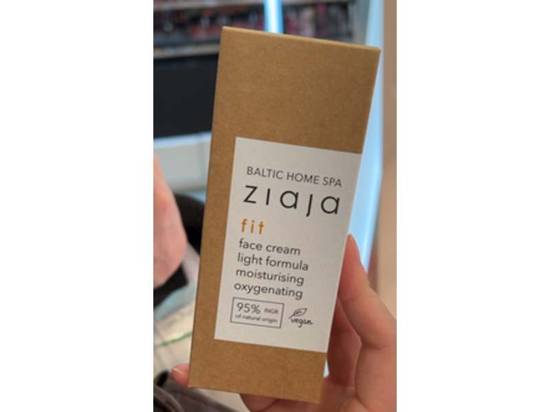 Ziaja Fit Moisturising Face Cream, 1.7 fl oz/50 mL