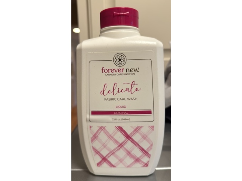 Forever New Delicate Liquid Fabric Care Wash, Original, 32 fl oz/946 mL