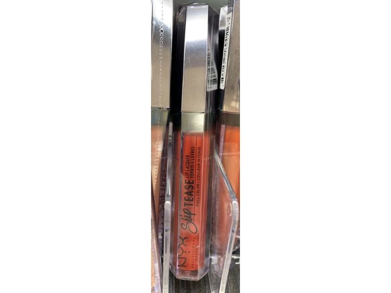 NYX Slip Tease Full Color Lip Lacquer, Spiced Spell, 0.1 fl oz