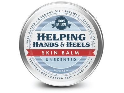 Helping Hands & Heels Skin Balm, Unscented, 2.5 oz
