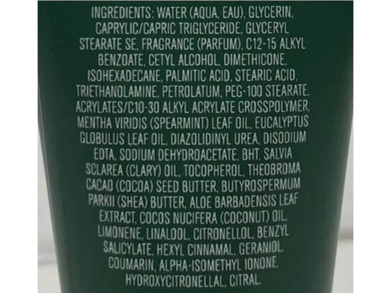 Bath & Body Works Aromatherapy Stress Relief Moisturizing Body Cream, Eucalyptus + Spearmint, 2.5 oz/70 g