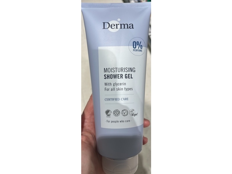 Derma Moisturising Shower Gel, 350 mL