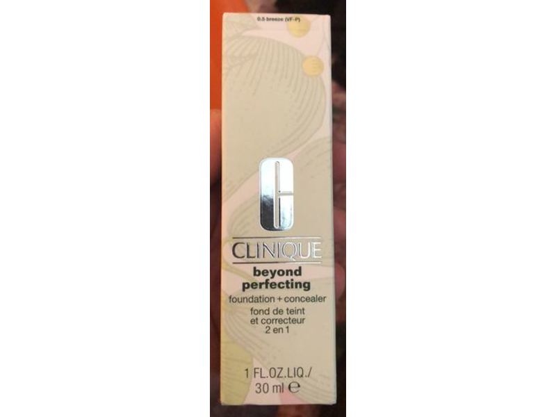Clinique Beyond Perfecting Foundation + Concealer, CN 02 Breeze, 1 fl oz/30 mL
