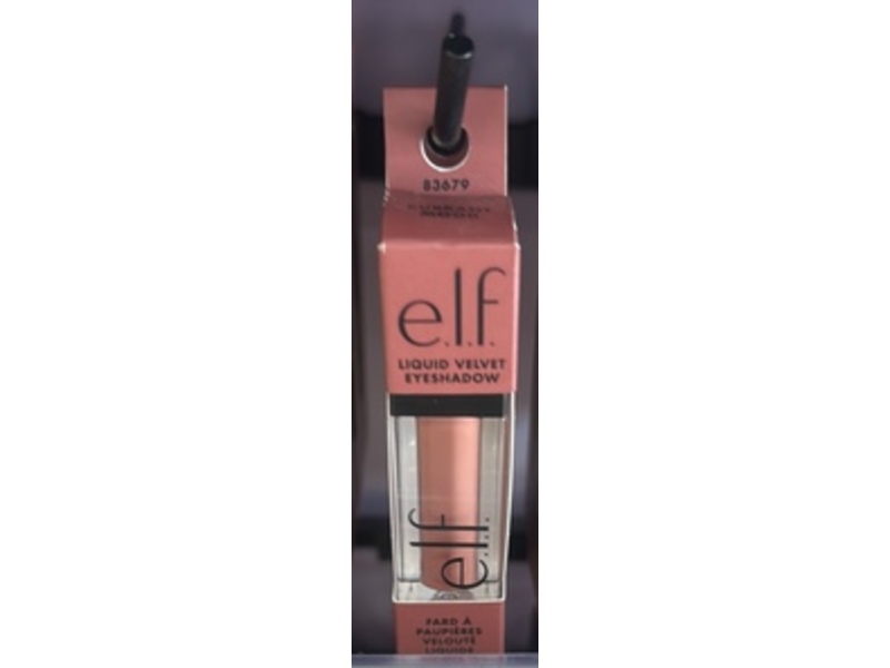 e.l.f. Cosmetics Liquid Velvet Eyeshadow, Currant Mood, 0.15 oz/4.4 g