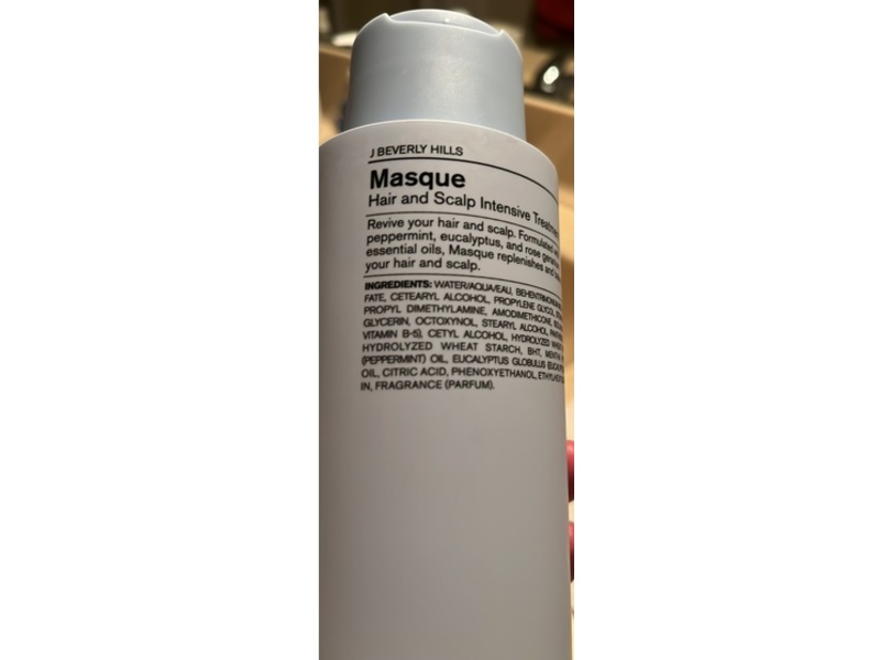J Beverly Hills Masque Hair And Scalp Intensive Treatment