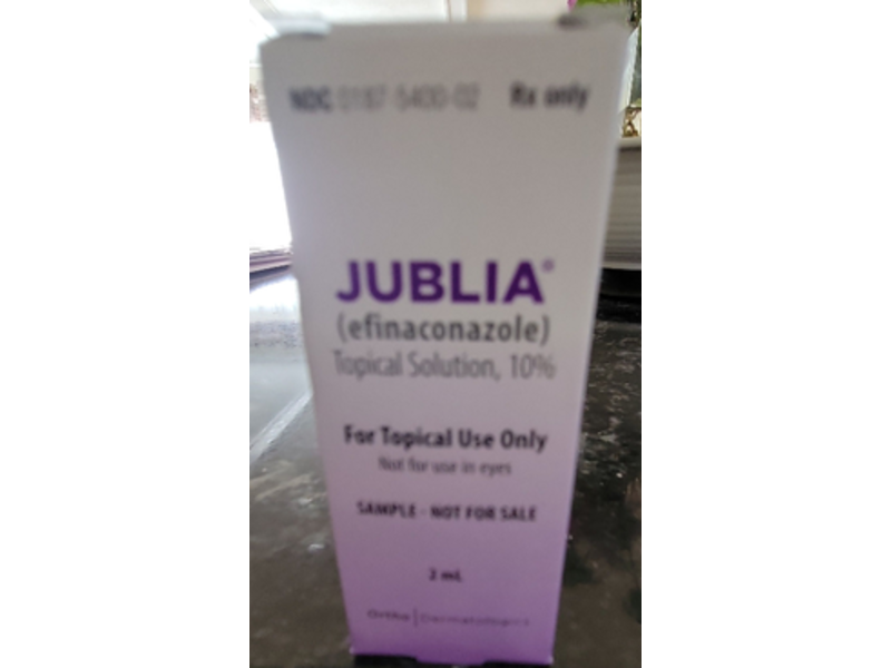Jublia (efinaconazole) Topical Solution 10% 4 ml, Valeant