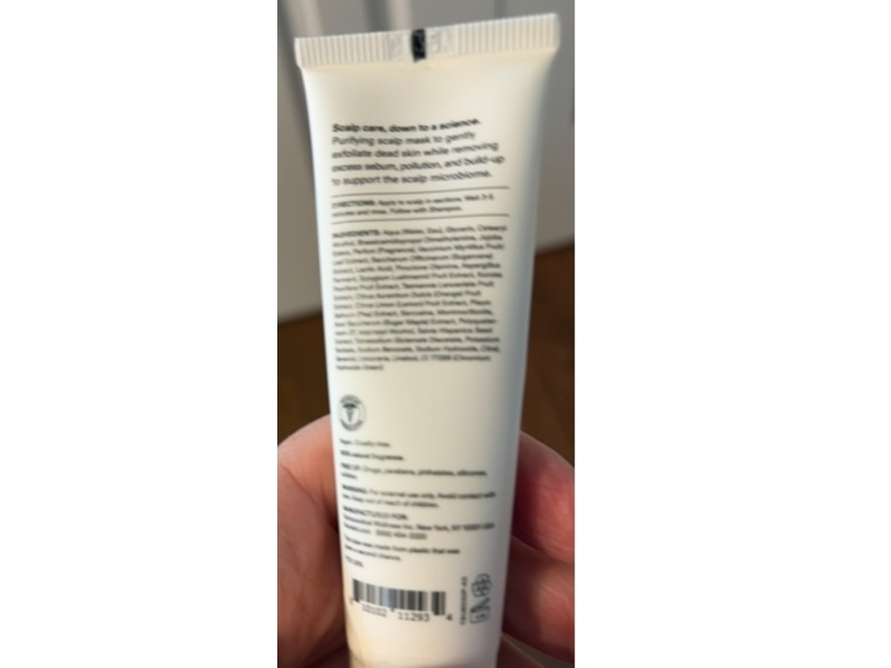 Nutrafol Build-Up Blocker Scalp Microbiome Exfoliating Mask, 1 fl oz/30 mL