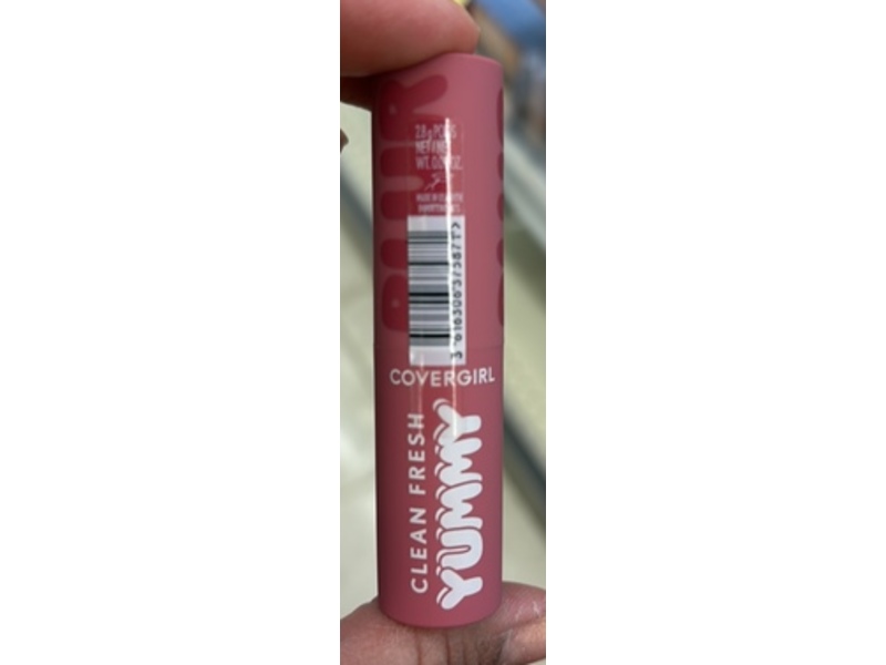 Covergirl Clean Fresh Yummy Blur Lipstick, 140 Into The Blur, 0.09 oz/2.8 g