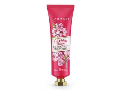 Farmasi Hand Cream, Cherry Blossom & Shea Butte, 1 fl oz/30 mL