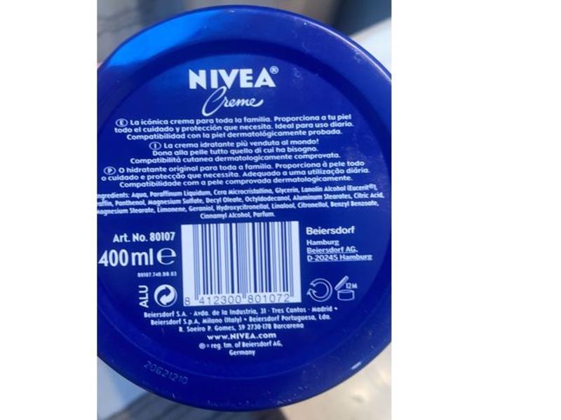 Nivea Creme, 400 mL, 6 Pack