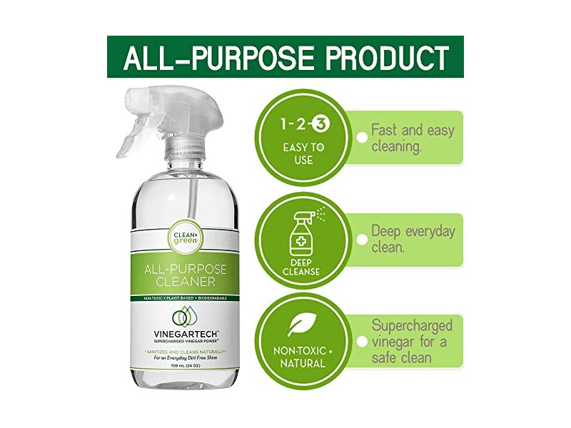 Premium Spray Cleaner for House Cleaning Supplies 24 Fl Oz, 1 Pack