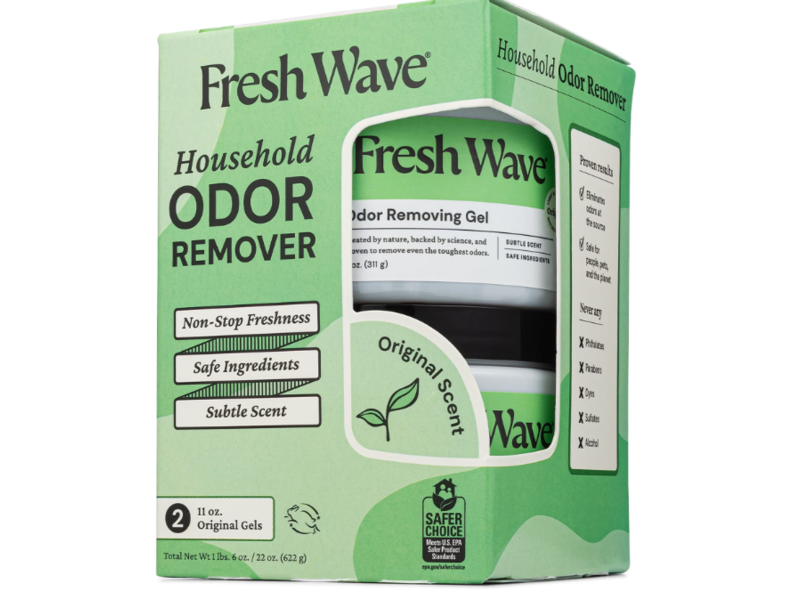 Fresh Wave Household Odor Remover, Original Scent, 22 oz/622 g, 3 Count