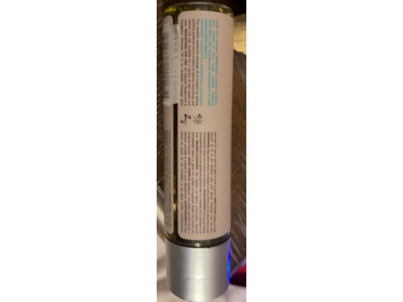 JO Naturals Massage Oil, Peppermint & Eucalyptus, 4 fl oz/120 mL