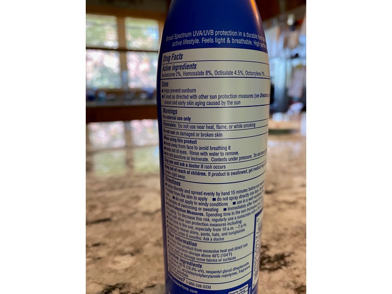 Coppertone SPORT Continuous Sunscreen Spray Broad Spectrum SPF 30, 5.5 oz (156 g)