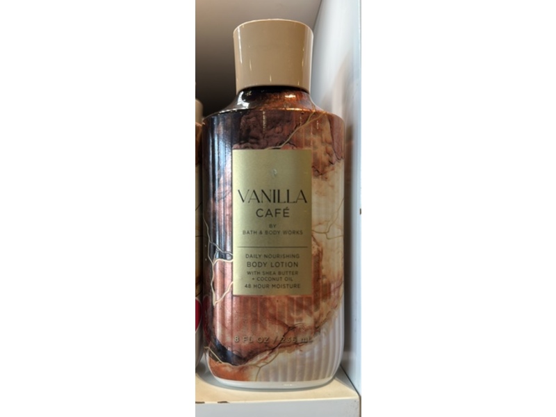 Bath & Body Works Daily Nourishing Body Lotion, Vanilla Cafe, 8 fl oz/236 mL