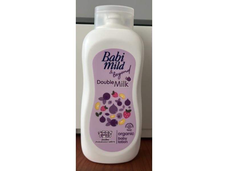 Babi Mild & Beyond Double Milk Organic Baby Lotion, 180 mL