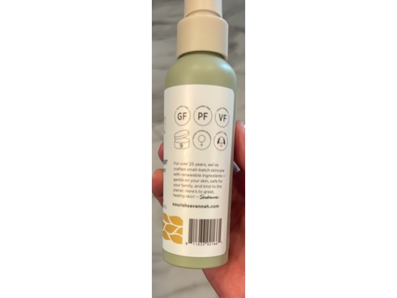 Nourish Hydrating Spray Full Body Lotion, White Tea Ginger, 4 oz/113 g