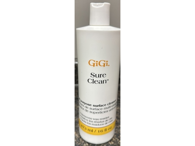 GiGi Sure Clean All Purpose Surface Cleaner, 16 fl oz/473 mL