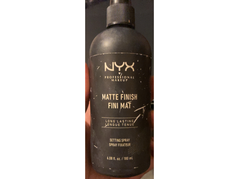 Nyx Professional Makeup Setting Spray, Mssz01 Matte Finish, 6.08 fl oz/180 mL