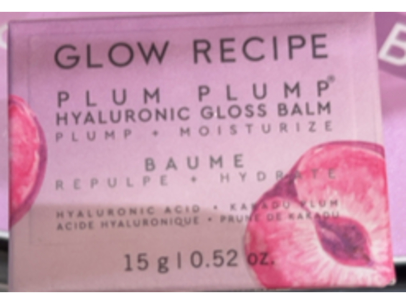 Glow Recipe Plum Plump Hyaluronic Gloss Balm, 0.52 oz/15 g