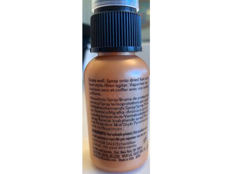 Bumble And Bumble Heat Shield Thermal Protection Mist, 1 fl oz/30 mL