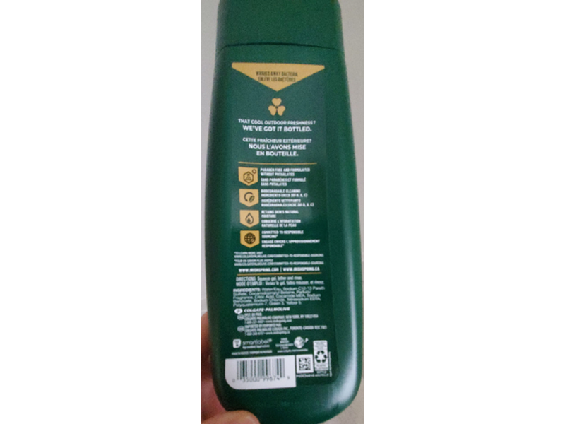 Irish Spring Original Clean Moisturizing Body Wash, 20 fl oz/591 mL