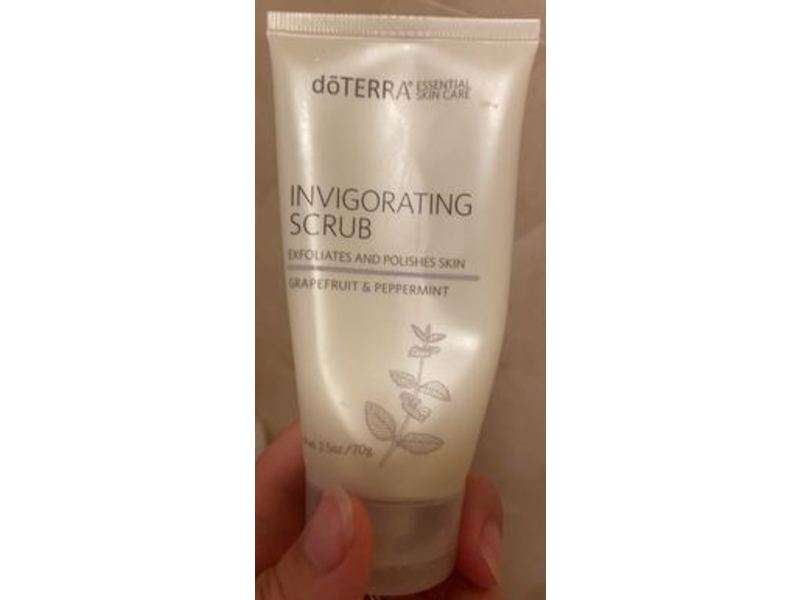 doTERRA Invigorating Scrub, Grapefruit & Peppermint, 2.5 oz/70 g
