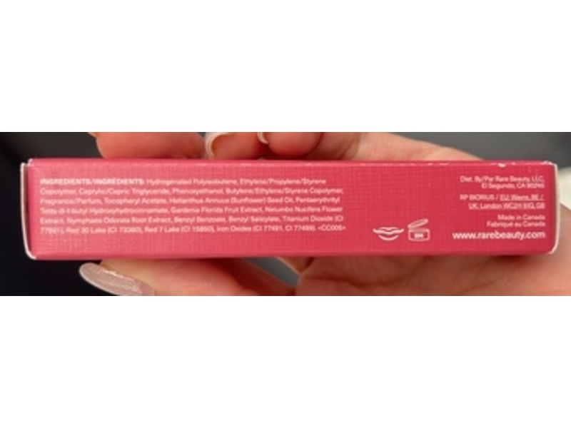 Rare Beauty Stay Vulnerable Glossy Lip Balm, Nearly Rose, 0.12 fl oz/3.8 mL