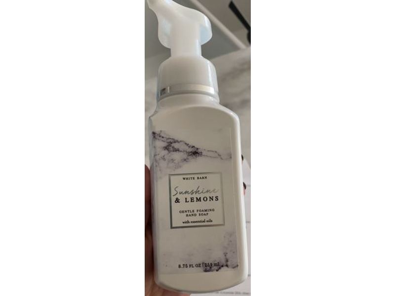 White Barn Gentle Foaming Hand Soap, Sunshine & Lemons, 8.75 fl oz/259 mL
