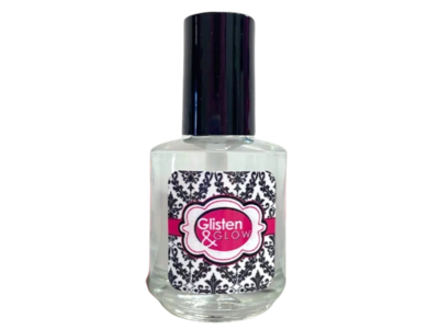 Glisten & Glow Top Coat, 0.50 oz/15 mL