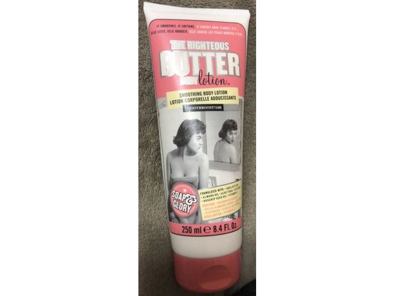 Soap & Glory The Righteous Butter Body Lotion, 8.4 fl oz/250 mL