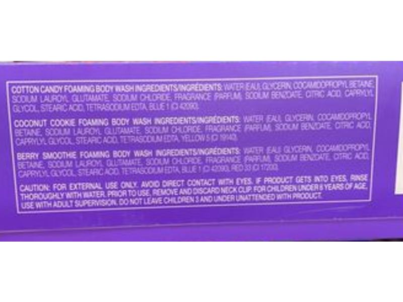 Dove Kids Care Foaming Body Wash,13.5 fl oz/400 mL, Pack Of 3