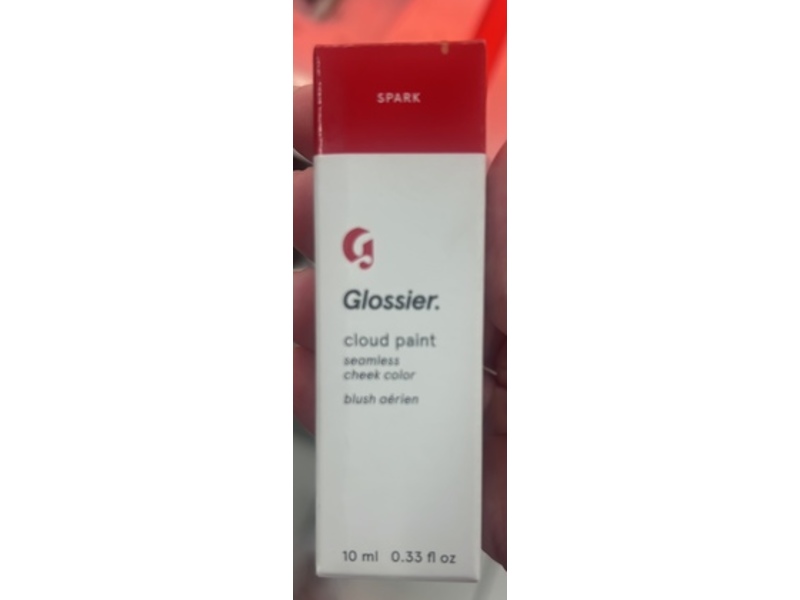 Glossier Cloud Paint Seamless Cheek Color Blush, Spark, 0.33 fl oz/10 mL