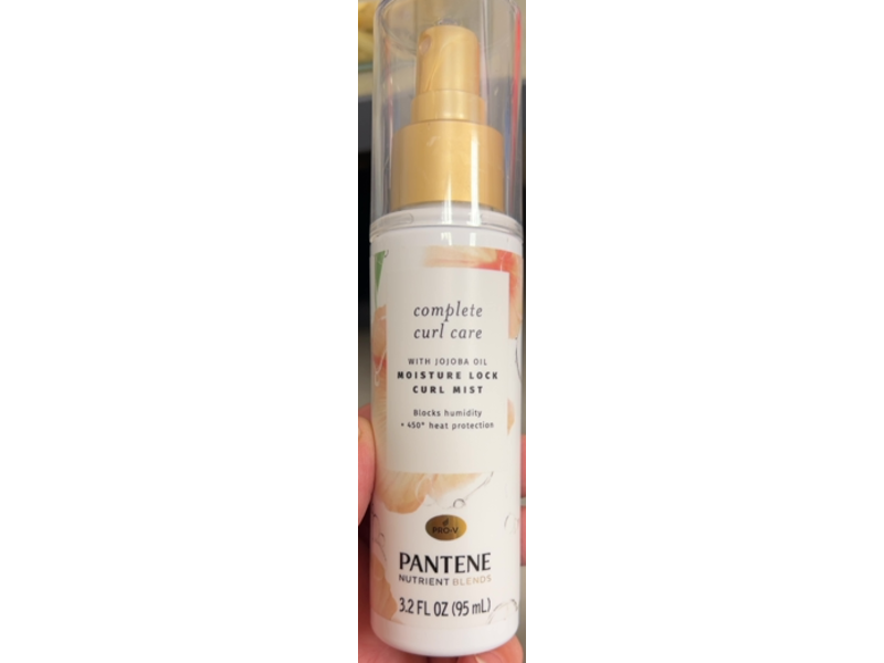 Pantene Complete Curl Mist, Jojoba Oil, 3.2 fl oz/95 mL, Pack of 2
