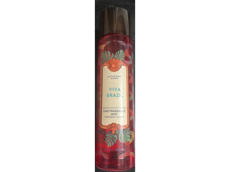 Bath & Body Works Fine Fragrance Mist, Viva Brazi, 8 fl oz/236 mL