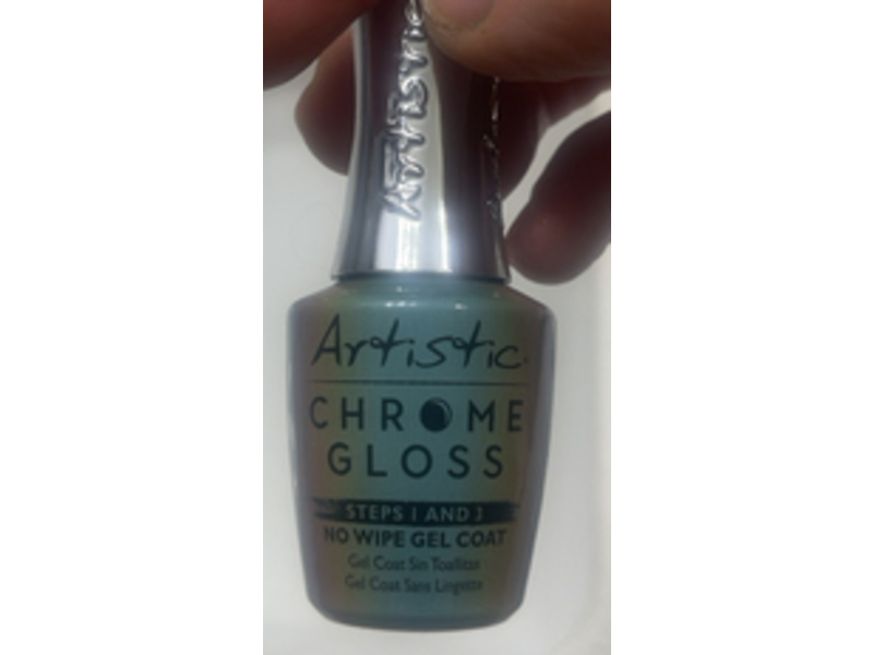 Artistic Chrome Gloss No Wipe Gel Coat, 0.5 fl oz/15 mL