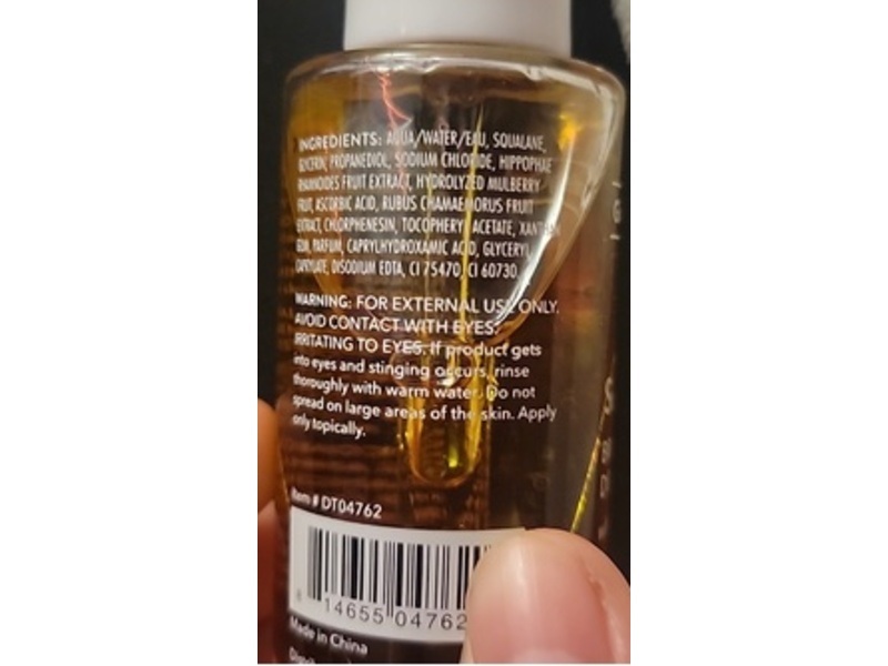 Global Beauty Care Super Berry Brightening Double Serum with Vitamin C, 1.7 fl oz/50 mL