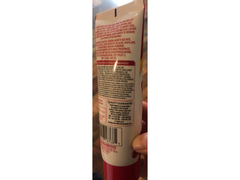 Crayola Bathtub Finger Paint Soap, Radical Red, 3 fl oz