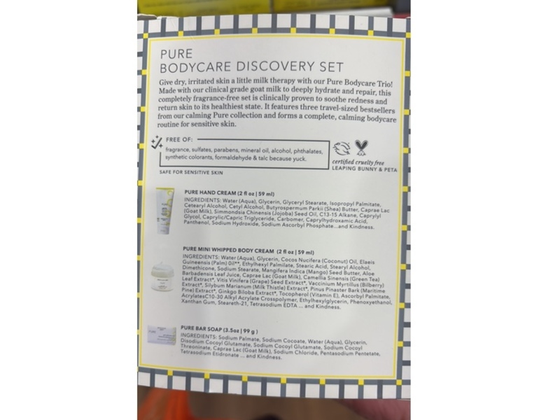 Beekman 1802 Pure Goat Milk Bodycare Discover Kit