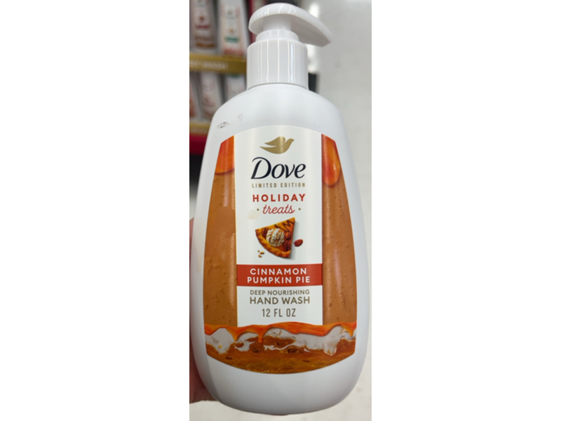 Dove Deep Nourishing Hand Wash, Cinnamon Pumpkin Pie, 12 fl oz