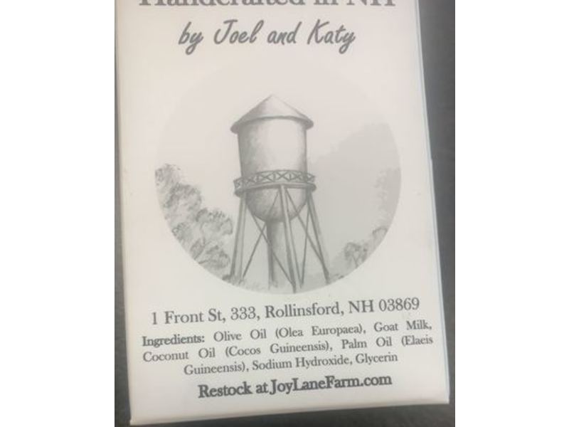 Joy Lane Farm Plain Jane Goat Milk Soap, 4.3 oz/121 g