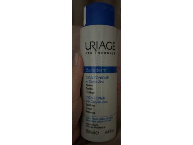 Uriage Bariederm Cica-Toner, Copper Zinc, 8.4 fl oz/250 mL