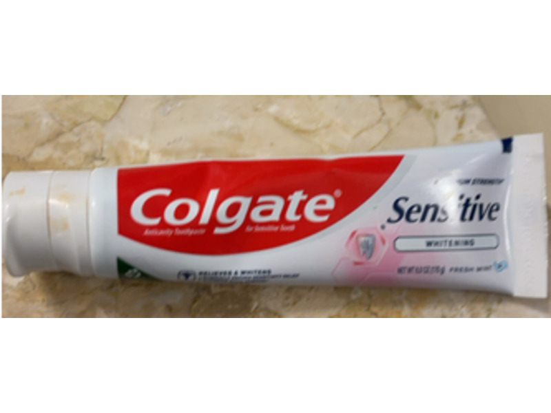 Colgate Sensitive Whitening Toothpaste, 6 oz/170 g