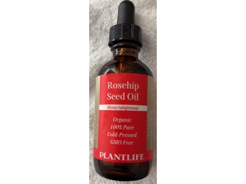 Plantlife Rosehip Seed Oil, 2 fl oz/60 mL