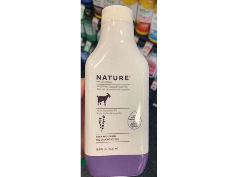 Nature By Canus Silky Body Wash, 16.9 fl oz/500 mL
