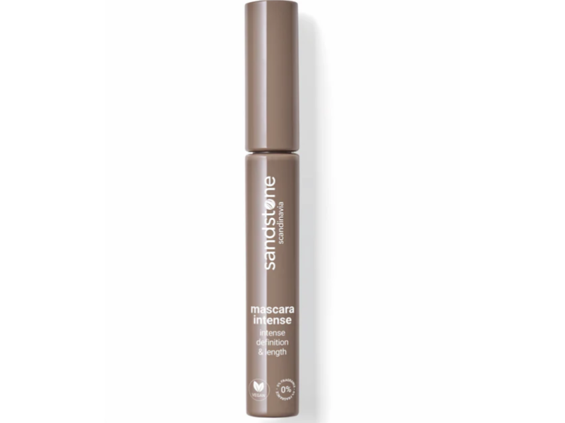 Sandstone Scandinavia Mascara Intense, Black, 0.3 fl oz/9 mL