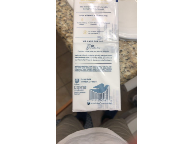 Dove Sensitive Skin Beauty Bar, 4 oz (Pack of 12)